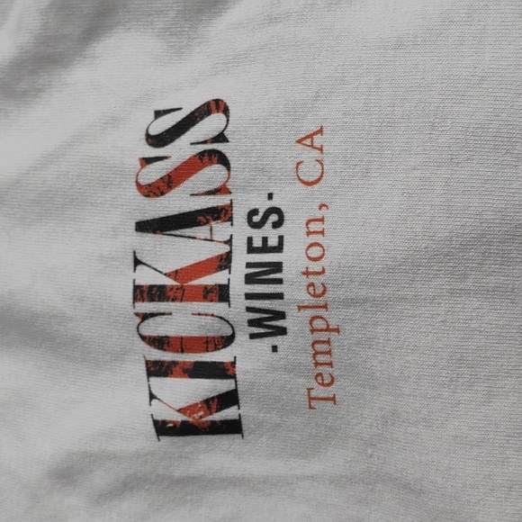 KICKASS BRITCHEN RED Tee Shirt EUC GILDAN ULTRA COTTON  2XL TAUPE DEADSTOCK - Picture 6 of 15